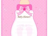 Babyshower Invitation Templates Template Baby Shower Invitation for Girls Invitation