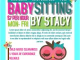 Babysitter Flyers Template Postermywall Babysitting Flyers