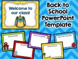 Back to School Night Powerpoint Templates Meet the Teacher Template Editable Parent Night Open