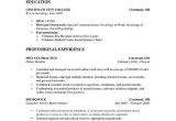 Back to Work Mom Resume Samples A Stay at Home Mom Resume Sample for Parents with Only A