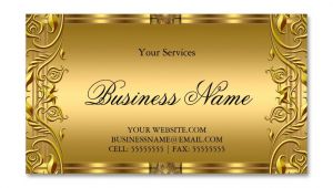 Background Images Of Visiting Card Elegant ornate Royal Golden Gold Business Card Zazzle Com