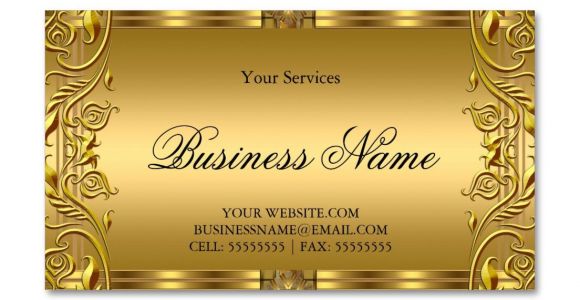 Background Images Of Visiting Card Elegant ornate Royal Golden Gold Business Card Zazzle Com