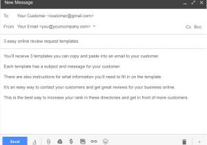 Backlink Request Email Template Free Review Request Email Templates Get More Online Reviews