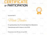 Badminton Certificate Template Badminton Sports Certificate Design Template In Psd Word