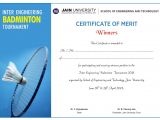 Badminton Certificate Template Shoelace Designs June 2011
