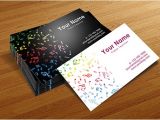 Band Business Card Template 20 Fantastic Business Cards for Musicians Naldz Graphics
