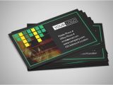 Band Business Card Template Popular Music Band Business Card Template Mycreativeshop