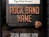 Band Flyer Templates Photoshop 25 Band Flyer Templates Ms Word Publisher Apple Pages