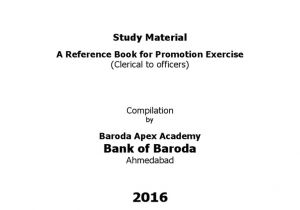 Bank Of Baroda Travel Easy Card Promotion Study Material Clerk to Jmg S 1 2016 Negotiable