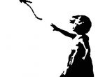 Banksy Stencil Templates Banksy Art Stencil Stencil Pinterest Art Search