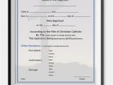 Baptism Sponsor Certificate Template 21 Sample Baptism Certificate Templates Free Sample