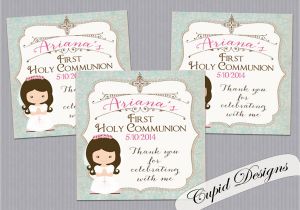Baptism Thank You Card Wording Pin On First Communion