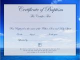 Baptismal Certificate Template Baptism Certificate Template Free Download Speedy Template