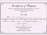 Baptismal Certificate Template Baptism Certificate Templates for Word aspects Of Beauty