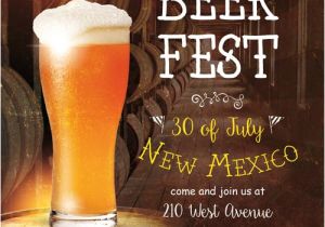 Bar Flyer Templates Free Beer Fest Free Pub Flyer Template Freebies for Bar and