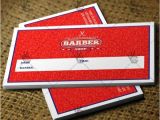 Barber Shop Business Card Templates Barber Shop Premium Business Card Psd Ai Template