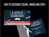 Barber Shop Business Card Templates Barber Shop Premium Business Card Psd Template by