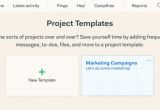 Basecamp Project Templates Basecamp Project Template Examples Templates Resume