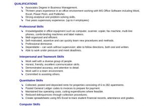 Basic Business Resume Basic Business Manager Resume Template