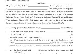 Basic Contract Of Employment Template 18 Employment Contract Templates Pages Google Docs
