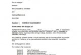 Basic Contract Template Sample Basic Contract Template 18 Free Sample Example