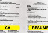 Basic Difference Between Cv and Resume This is the Difference Between 39 Cv 39 and 39 Resume 39 I 39 M A