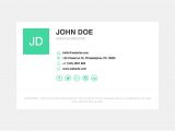 Basic HTML Email Signature Template Responsive Email Signature Template Medialoot