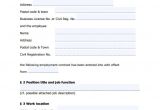 Basic Job Contract Template 13 Job Contract Templates Pages Word Docs