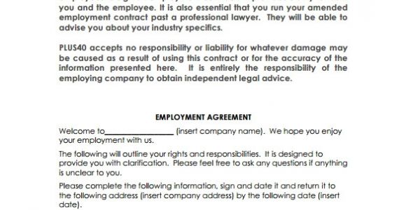 Basic Job Contract Template Sample Basic Contract Template 18 Free Sample Example