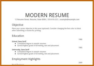 Basic Job Objective for Resume 1 2 Basic Resume Examples for Objective Cvideas