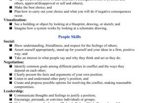 Basic Key Skills for Resume My Works Skills List for Jen Career Key Self