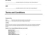 Basic Loan Contract Template Download Personal Loan Agreement Template Pdf Rtf