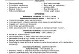 Basic Mechanic Resume 11 Amazing Automotive Resume Examples Livecareer