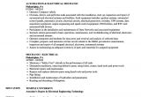 Basic Mechanic Resume Mechanic Electrical Resume Samples Velvet Jobs