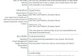 Basic Modern Resume Basic Modern Resume