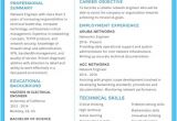 Basic Networking Resume Free Basic Network Engineer Resume and Cv Template In