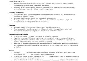 Basic Nursing Resume Sample Objectives for Resume 7 Examples In Pdf Word