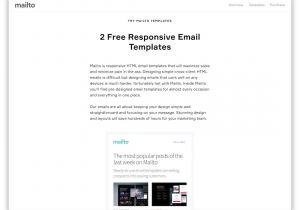 Basic Responsive Email Template 32 Free Responsive HTML Email Templates 2019 Colorlib
