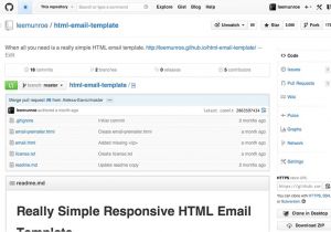 Basic Responsive Email Template Really Simple Responsive HTML Email Template