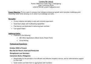 Basic Resume Examples for Part Time Jobs Job Resume Resume Cv