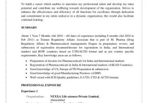 Basic Resume Examples India Qa Resume Sample India Resume Resume format for