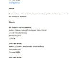 Basic Resume format for Freshers Pdf Simple Resume format for Ibrizz Com