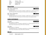 Basic Resume format In Word 5 Cv format Ms Word File theorynpractice