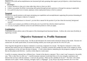 Basic Resume Goals 10 Sample Resume Objective Statements