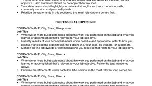 Basic Resume Guide 6 Basic Chronological Resume Templates Professional