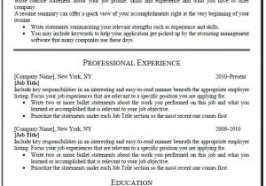 Basic Resume Headline Free 40 top Professional Resume Templates