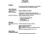 Basic Resume History 5 Customizable Resume Outline Templates and Worksheets