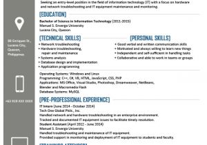 Basic Resume In Philippines Resume Templates You Can Download Jobstreet Philippines