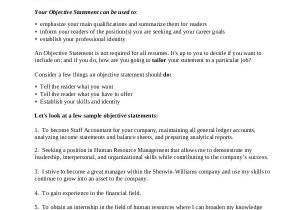 Basic Resume Job Objective General Resume Objective Sample 9 Examples In Pdf