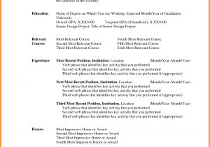 Basic Resume List 6 Basic Resume Templates Word Professional Resume List